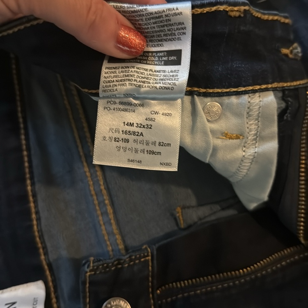 Levi’s Denizen Jeans, Size 14 Mid Rose Bootcut Jeans - Picture 5 of 5